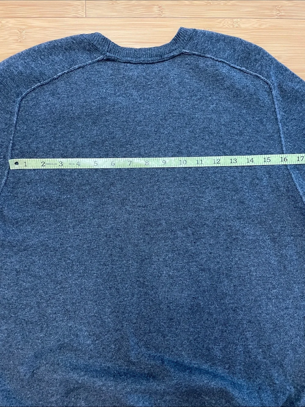 Banana Republic Men’s Crewneck Sweater Large Wool Cashmere Blend Italian Yarn